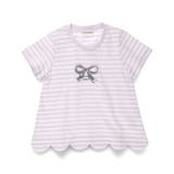 【プチプラ】裾スカラップ半袖Tシャツ/綿100% | ブランシェス | 詳細画像12