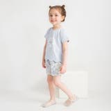 【プチプラ】裾スカラップ半袖Tシャツ/綿100% | ブランシェス | 詳細画像3