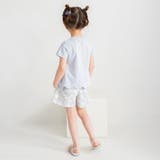 【プチプラ】裾スカラップ半袖Tシャツ/綿100% | ブランシェス | 詳細画像5