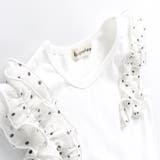 【プチプラ】肩 フリル タンクトップ シフォン | ブランシェス | 詳細画像2 