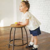 【おそろい】ミモザ刺繍チュニック | ブランシェス | 詳細画像5 