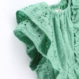 スカラップ刺繍ブラウス レース セットアップ可 | ブランシェス | 詳細画像9