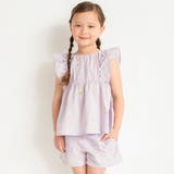 【おそろい】レモン＆フラワー総柄刺しゅうチュニック 綿100% ブラウス | ブランシェス | 詳細画像10 