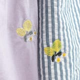 【おそろい】レモン＆フラワー総柄刺しゅうチュニック 綿100% ブラウス | ブランシェス | 詳細画像5 