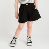 ブラック | 【爽パン/綿100%】パナマ織りショートパンツ/ハーフパンツ | ブランシェス