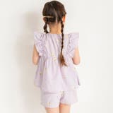 【おそろい】レモン＆フラワー総柄刺しゅうショートパンツ | ブランシェス | 詳細画像13 