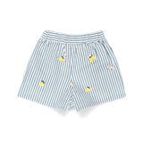 【おそろい】レモン＆フラワー総柄刺しゅうショートパンツ | ブランシェス | 詳細画像8 