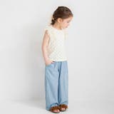 【接触冷感 機能性】ライトデニムパンツ デニム | ブランシェス | 詳細画像3 