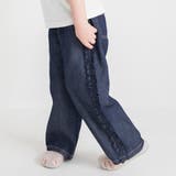 ネイビーブルー | 【接触冷感 機能性】ライトデニムパンツ デニム | ブランシェス