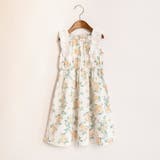 アイボリー | 肩フリルワンピース | ブランシェス