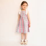 ピンク | 肩フリルワンピース | ブランシェス