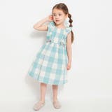グリーン | 【おそろい】ブロック チェック ワンピース | ブランシェス