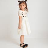 ハート柄刺繍ワンピース/綿100%/かぎ針編み | ブランシェス | 詳細画像3 