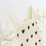 ハート柄刺繍ワンピース/綿100%/かぎ針編み | ブランシェス | 詳細画像8 