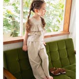 【WEB限定/綿100%】ノースリーブ フリル セットアップ | ブランシェス | 詳細画像3