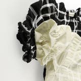 くしゅくしゅカットソー/ブラウス/チェック/女の子/シアー | ブランシェス | 詳細画像3 