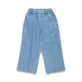 【25AW】デニムワイドパンツ | ブランシェス | 詳細画像2 