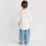 リボン総柄刺しゅうデニム パンツ | ブランシェス | 詳細画像7 