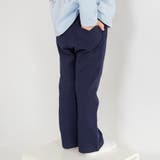 ネイビーブルー | 【ブランシェスmini】ハート ポケット ロングパンツ | ブランシェス