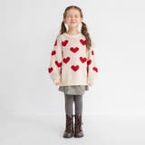 総柄ジャガード ニット キッズ | ブランシェス | 詳細画像4 