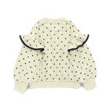 肩フリル トレーナー/150cm/女の子/ドット柄 | ブランシェス | 詳細画像13