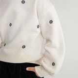 裏起毛アソート刺しゅう トレーナー 150cm | ブランシェス | 詳細画像7