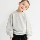 リボンコード刺しゅうトレーナー | ブランシェス | 詳細画像1 