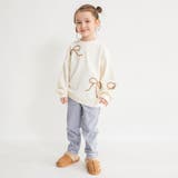 リボンコード刺しゅうトレーナー | ブランシェス | 詳細画像3 