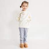 リボンコード刺しゅうトレーナー | ブランシェス | 詳細画像4 