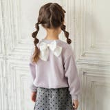 ラベンダー | バック ラメ リボン | ブランシェス