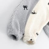 リボン総柄刺しゅうボア トレーナー 150cm | ブランシェス | 詳細画像12 