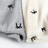 リボン総柄刺しゅうボア トレーナー 150cm | ブランシェス | 詳細画像13 