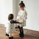 リボン総柄刺しゅうボア トレーナー 150cm | ブランシェス | 詳細画像3 