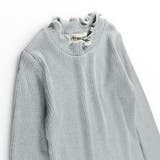 ラメ単色/ボーダーテレコ長袖Tシャツ150cm/女の子/インナー | ブランシェス | 詳細画像11 