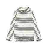 ラメ単色/ボーダーテレコ長袖Tシャツ150cm/女の子/インナー | ブランシェス | 詳細画像14 