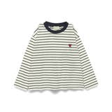 ボーダー | アソート長袖Tシャツ/綿100%/リボン柄/ボーダー/女の子/150cm/ | ブランシェス