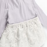 【おそろい】リボン柄ドッキング長袖Tシャツ 女の子 150cm | ブランシェス | 詳細画像15 