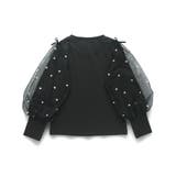 袖チュール長袖Tシャツ/150cm/女の子/ハート柄/フロッキー | ブランシェス | 詳細画像18