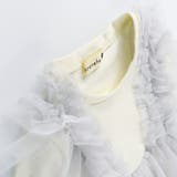 チュール レイヤード風長袖Tシャツ ドッキング | ブランシェス | 詳細画像9