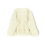 ポコポコ ジャガード トップス/セットアップ可/女の子/150cm | ブランシェス | 詳細画像13 