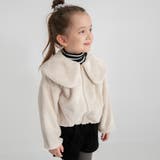 アイボリー | フェイクファー ジャケット/アウター女の子/キッズ/150cm | ブランシェス