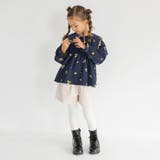 【おそろい】きんもくせい刺しゅうチュニック | ブランシェス | 詳細画像4 