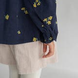 【おそろい】きんもくせい刺しゅうチュニック | ブランシェス | 詳細画像7 
