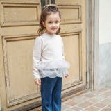 【あったか】裾ドットティアード裏起毛チュニック/150cm/キッズ/女の子 | ブランシェス | 詳細画像3 