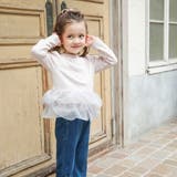 【あったか】裾ドットティアード裏起毛チュニック/150cm/キッズ/女の子 | ブランシェス | 詳細画像4 