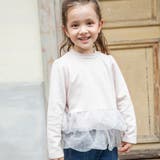 【あったか】裾ドットティアード裏起毛チュニック/150cm/キッズ/女の子 | ブランシェス | 詳細画像5 