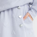 ハート総柄膨れジャガード スカート/セットアップ可/女の子/キッズ/150cm | ブランシェス | 詳細画像7 