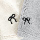 リボン総柄刺しゅうボア スカート セットアップ可 | ブランシェス | 詳細画像16 