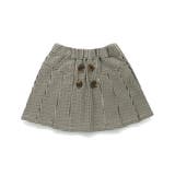 前ボタン起毛プリーツスカート | ブランシェス | 詳細画像2 