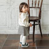 前ボタン起毛プリーツスカート | ブランシェス | 詳細画像4 